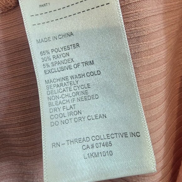 Laundry by Shelli Segal Sun Dress - Light Pink Sleeveless Crochet Trim - Picture 6 of 7